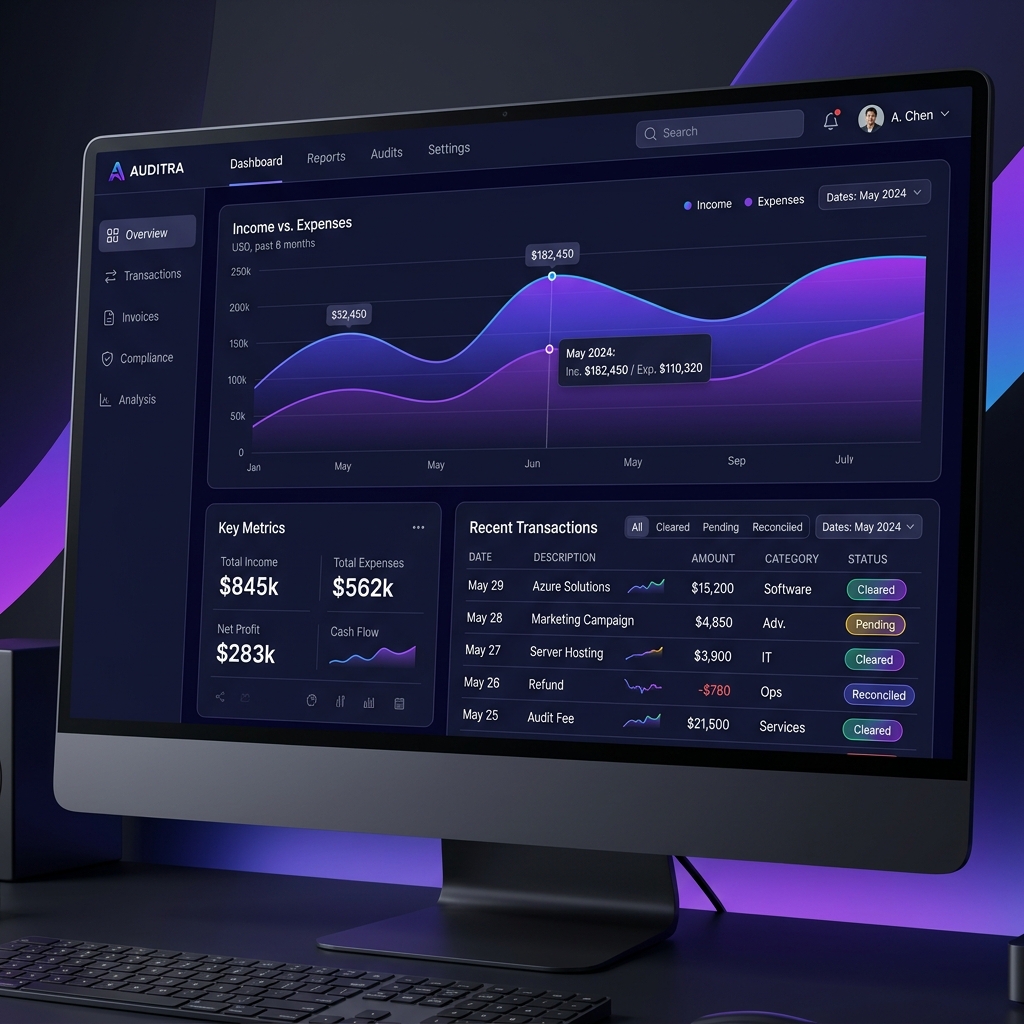 Financial Control Dashboard