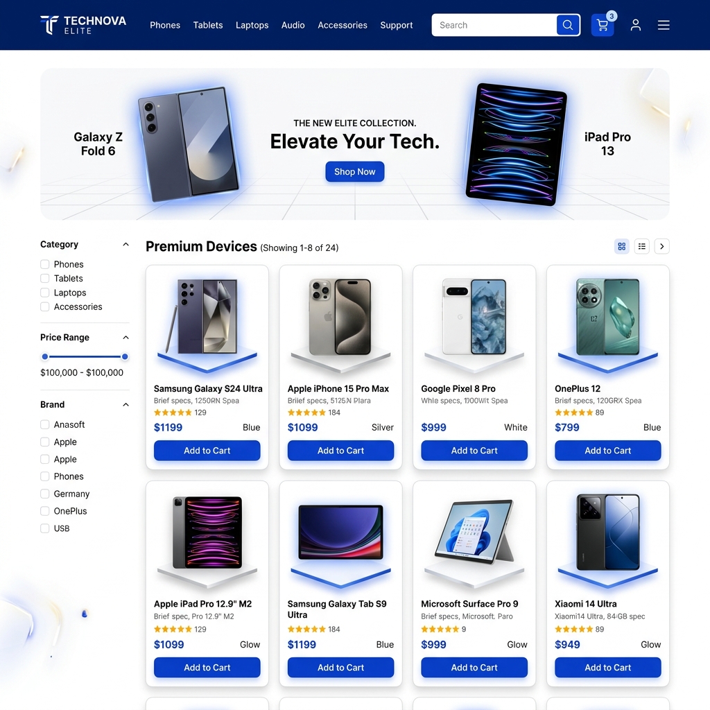 Tech Store E-commerce